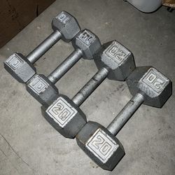 Dumbbells Hex & Adjustable