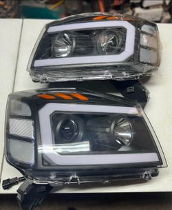 04-15 Nissan Titan/Armada LED Headlights faros calaveras micas luces lamps