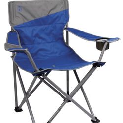 (Brand New) Coleman Big & Tall Quad Chair Supports 600lbs with Cup Holder, Side Pocket, & Water Resistant  