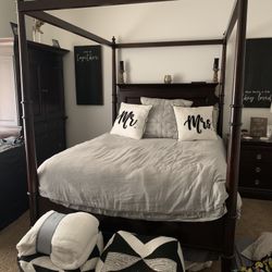 LANE GRAMERCY PARK QUEEN BEDROOM SET QUALITY USA MADE REAL WOOD