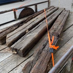 Free- User Rail Toad Ties -4 Pieces Total. About 10’ Long 