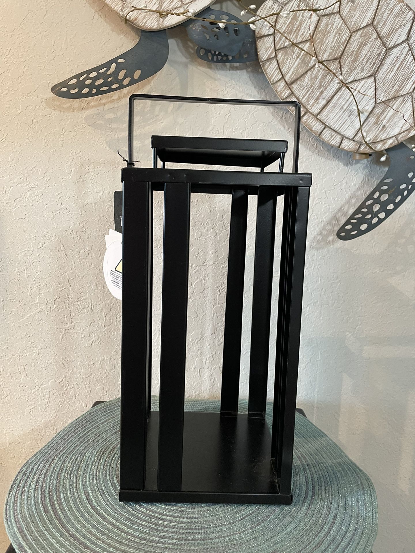 Black Metal Decrative Lantern