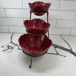 Princess house red set