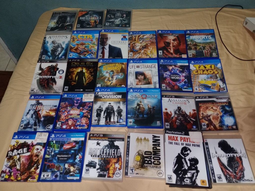 Lot of PS3  Games  And Some PS4