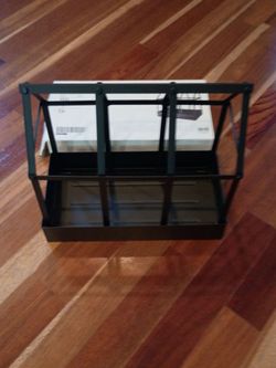 Ikea senapskal Decorative Metal Greenhouse Black New