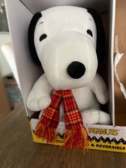 Snoopy Autumn peanuts plush  13 inch
