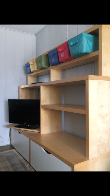 Ikea Borghamn entertainment center