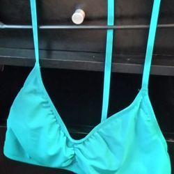 Turquoise Bathing Suit Top.