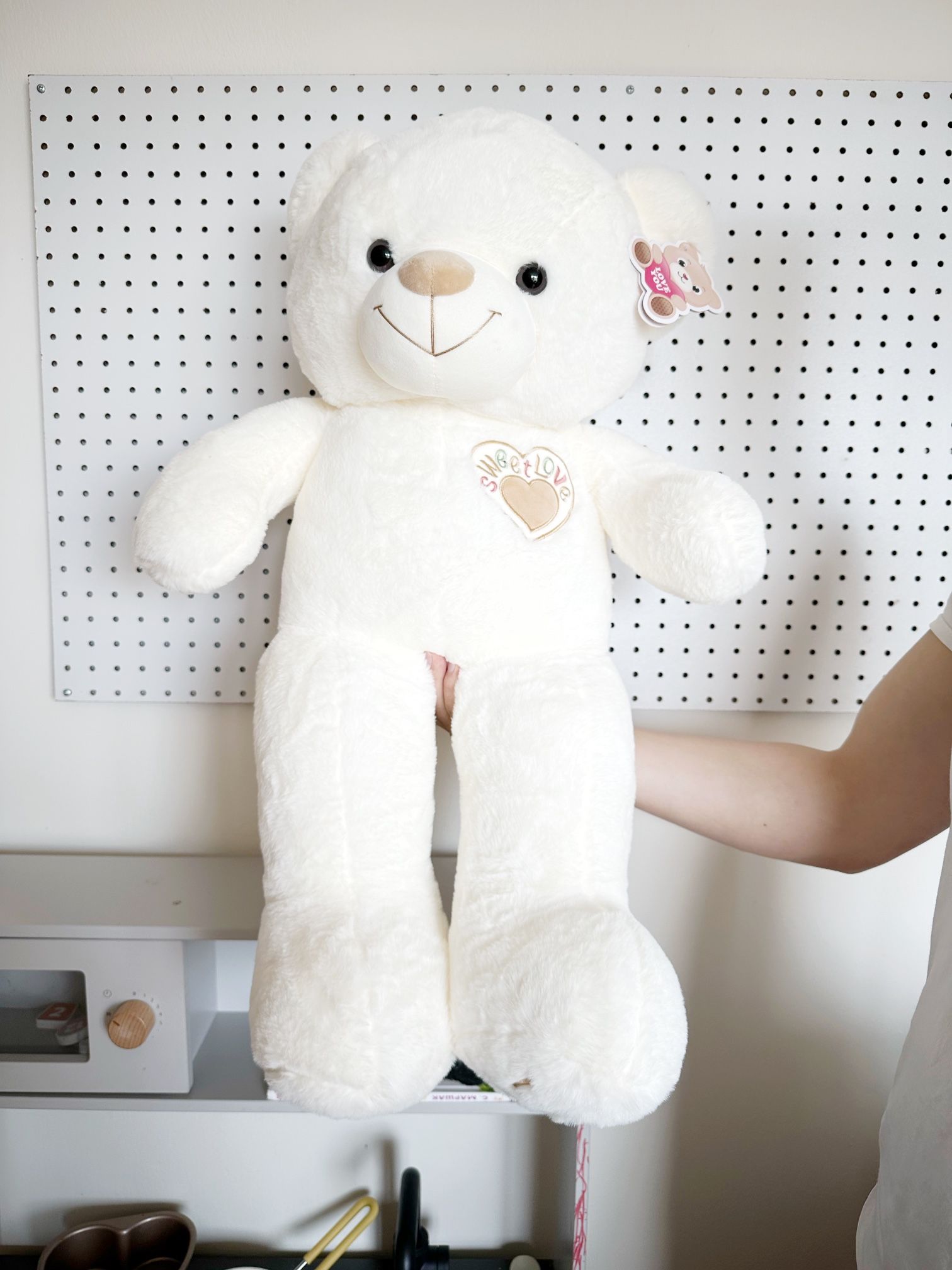 Large White Teddy Bear