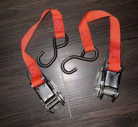 Acebikes TyreFix Pro Motorcycle Tie Down Straps Red