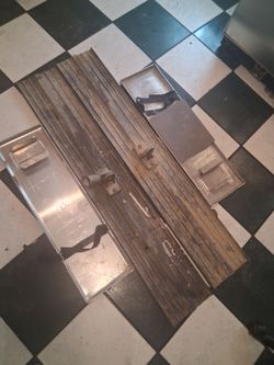 Concrete sliders and 2 ,4 ft  bull floats
