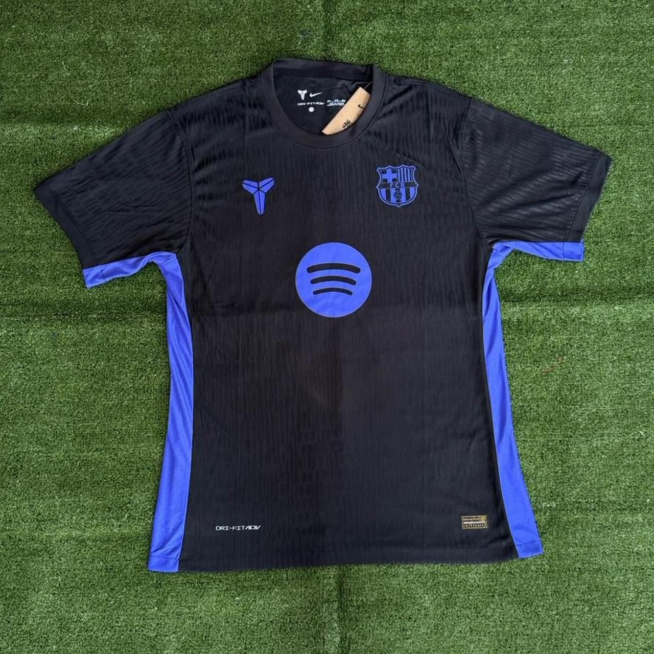 Fc Barcelona 25/26 Pre Match / Warm Up Jersey Black Mamba Kobe Jersey