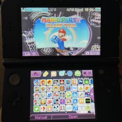 Nintendo 3DS XL Galaxy Edition (Modded)