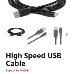 Lot Of 16 New  USB to Mini A Cables 