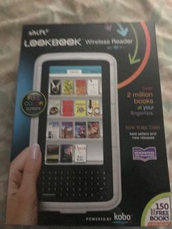 Shift look book wireless reader for color screen new in box only $120 firm