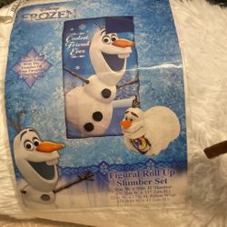 Frozen Figural Roll-Up Slumber Set 