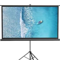 Projector Screen With Stand 100 Inch New