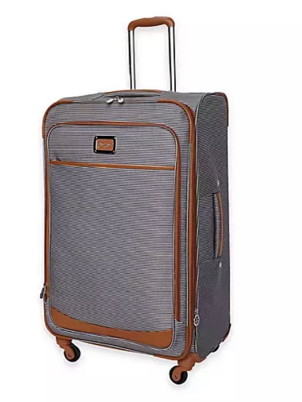 Jessica Simpson Breton Spinner Luggage Collection - Navy 