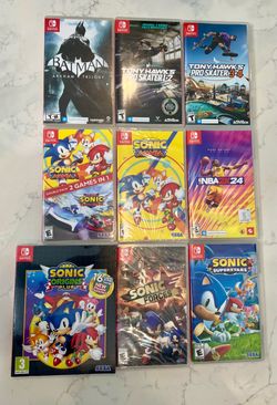 🎮🔥 BATMAN, TONY HAWK & SONIC — NINTENDO SWITCH GAMES! 🔥🎮