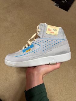 Size 8.5 - Air Jordan 2 II Retro SP Union Grey Fog Union