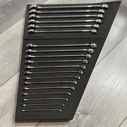 Snap On Tools 7 - 25mm Flank Drive Plus Metric Master Wrench Set 