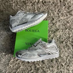 Silver Bottega Veneta Shoes Size 10
