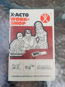 The X-Acto Workshop Guidebook Vintage