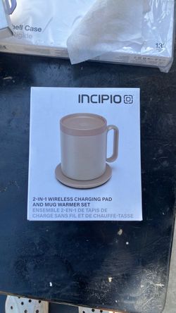 Incipio 2-in-1 Wireless Charging Pad and Mug Warmer Set