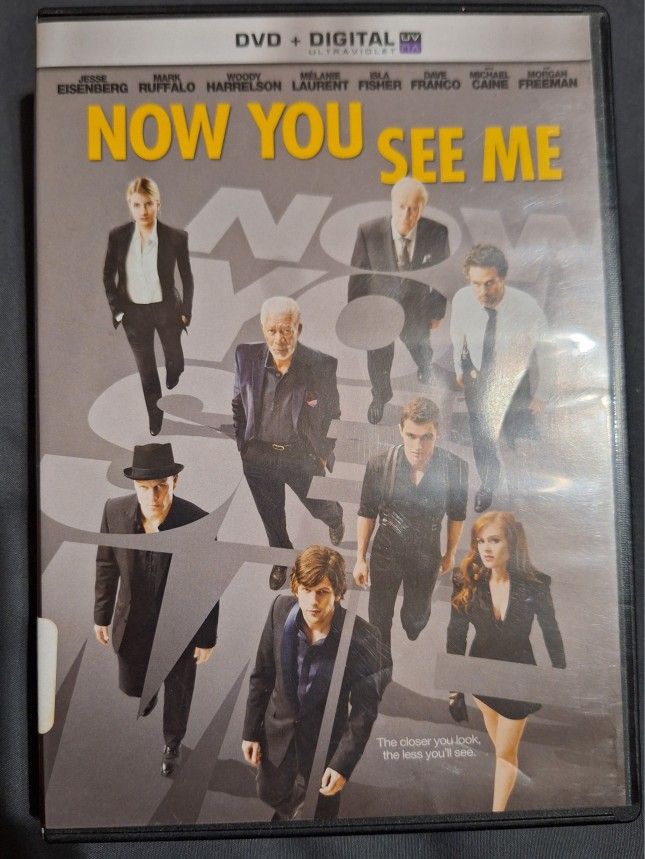 NOW YOU SEE ME DVD