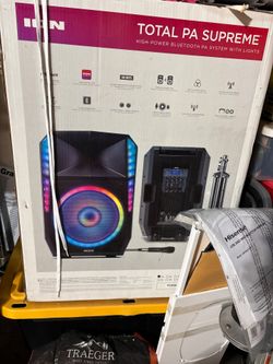 ION Total PA Supreme Bluetooth PA System