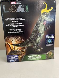 Halloween Costome Kids Alligator Loki