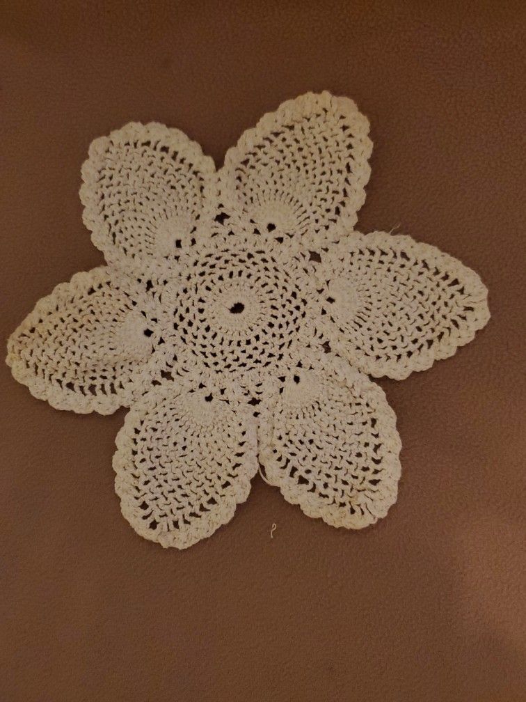 Vintage Hand Crocheted Dollie