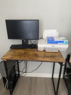 Office Desk (without Printer And Computer)