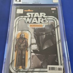 Star Wars Mandalorian #1 CGC 9.8 1st Appearance Grogu Action Figure Variant 2022