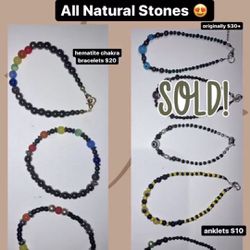 Natural Stone Bracelets/Anklets