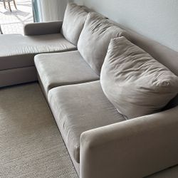 Sofa/Couch With Chaise! 