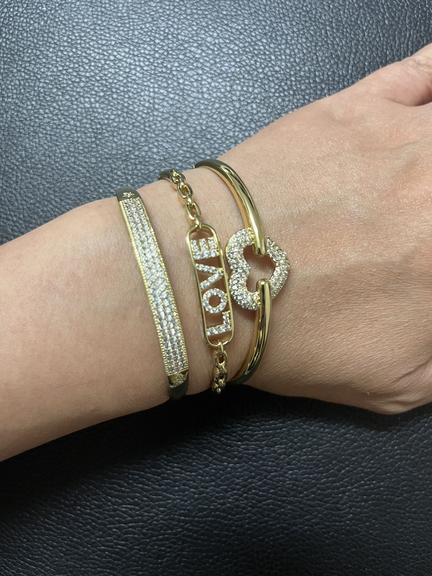 14 K Yellow Gold Plated Bracelet ($10 Each)