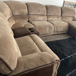 6 Piece couch, chair recliner set for sell.