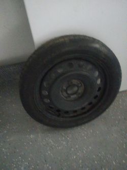 Full Size 5 Lug Spare Tire 16 In Wheels