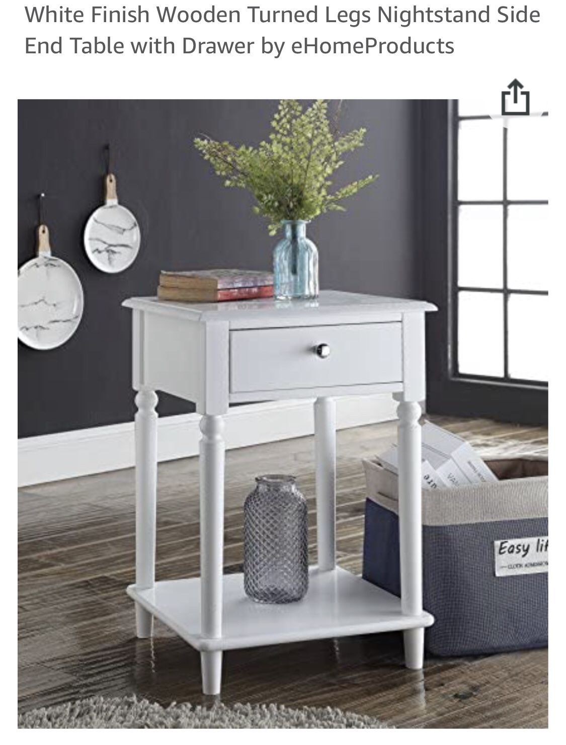 Nightstand End Table
