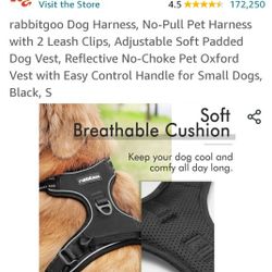 NEW HARNESS SIZE SMALL.  SEE 👀 PHOTOS.  CASH PICKUP ONLY 