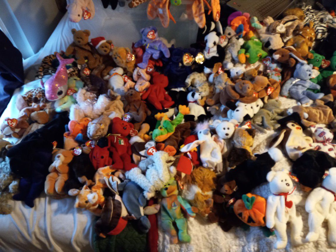 Beanie Babies Collection Over 200