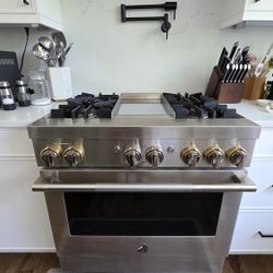JennAir RISE 36 Inch Dual Fuel Range