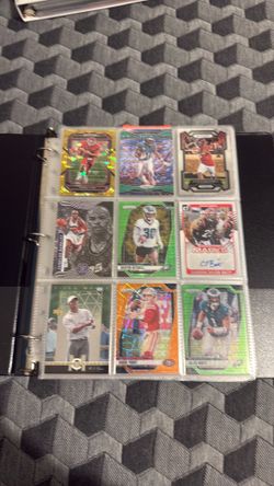 Mostly football cards