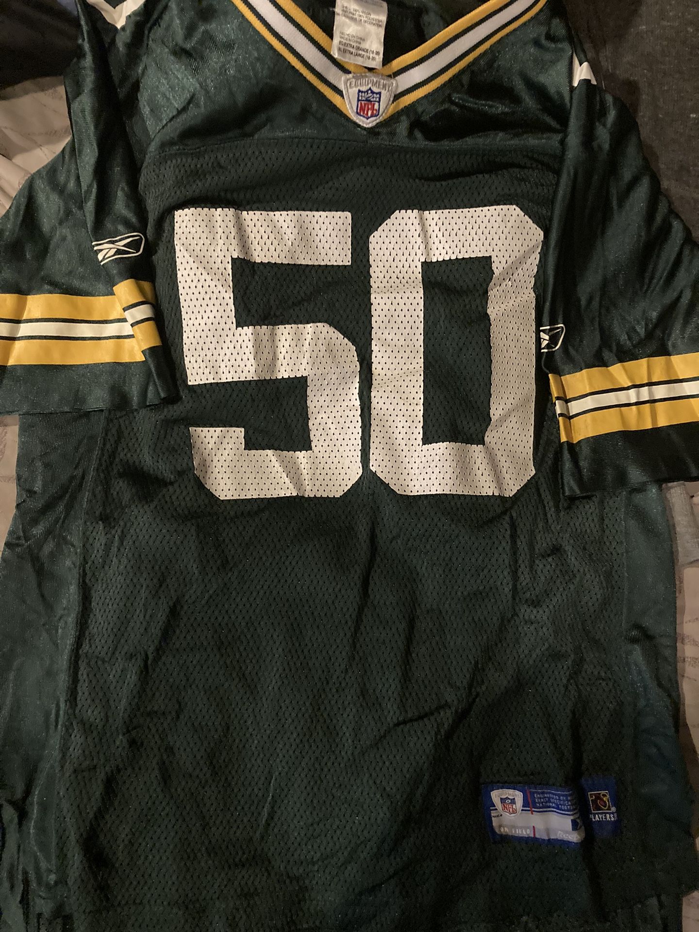 Beautiful AJ Hawk Packers Jersey