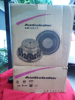 Audiobahn 12"
