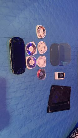 Sony PSP 3001 Bundle – Games, Case, Memory Card, 2 Batteries