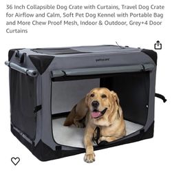 36 Inch Collapsible Dog Crate (New )