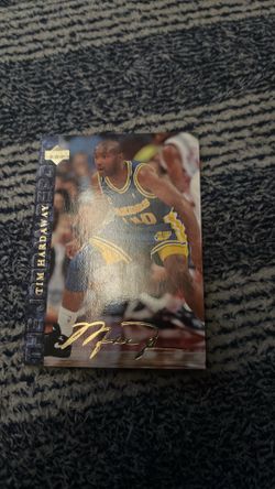 Tim hardway signed card