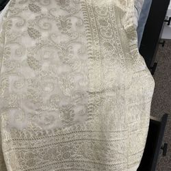 Banarasi silk saree gold thread